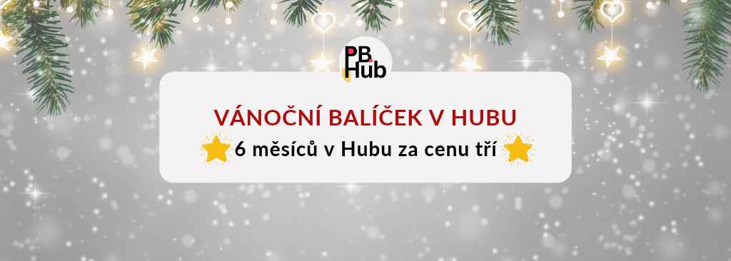 HUB vánoční balíček pinterest a business