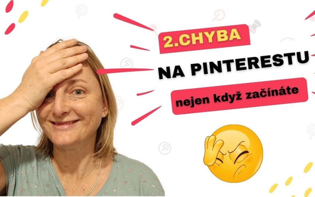 2.Nejčastější chyba na Pinterestu: Neověřený web či e-shop brzdí váš růst
